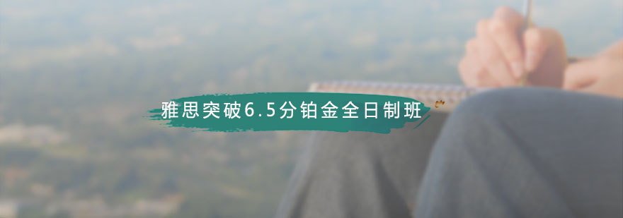 雅思突破6.5分铂金全日制班