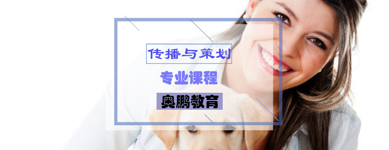 传播与策划专业课程