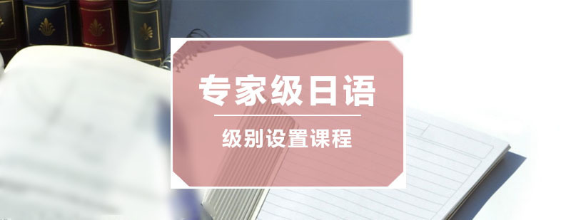 专家级日语课程