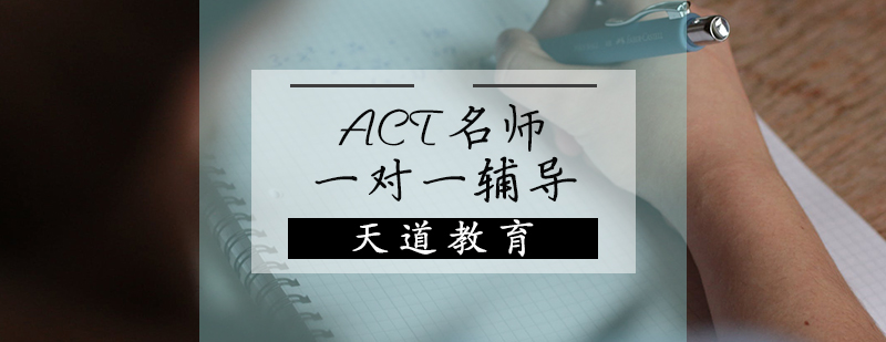 ACT一對(duì)一輔導(dǎo)