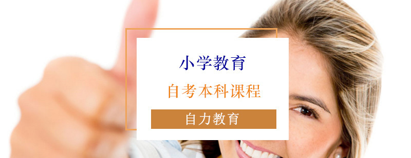 小学教育自考本科