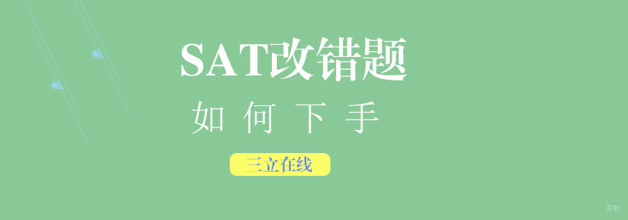 SAT语法改错训练