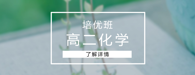 上海高二化学培优班