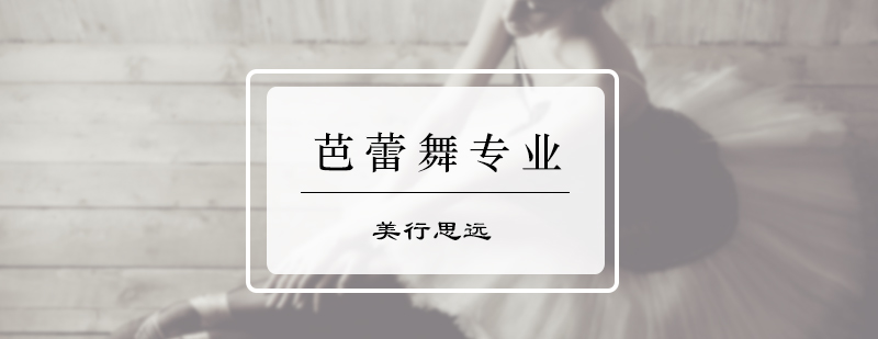芭蕾舞专业培训