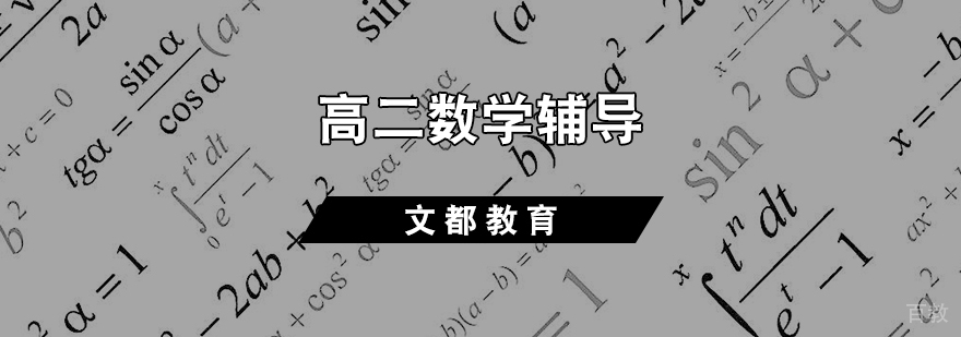 高二数学辅导课程