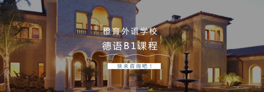 德语B1课程教学场景