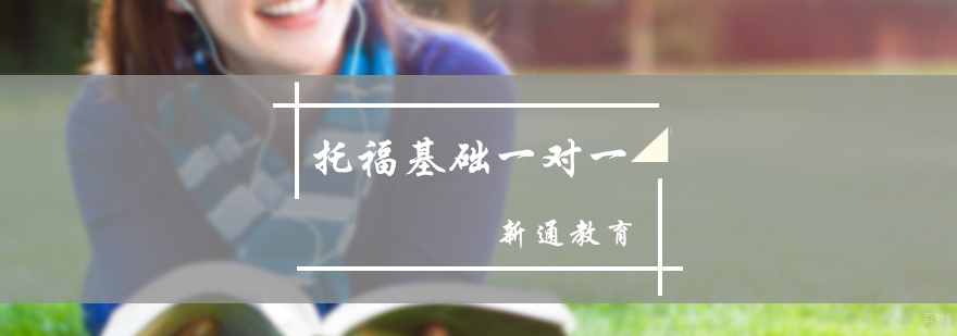 托福基础一对一培训