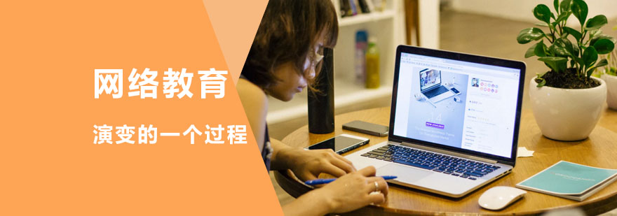 网络教育演变的一个过程