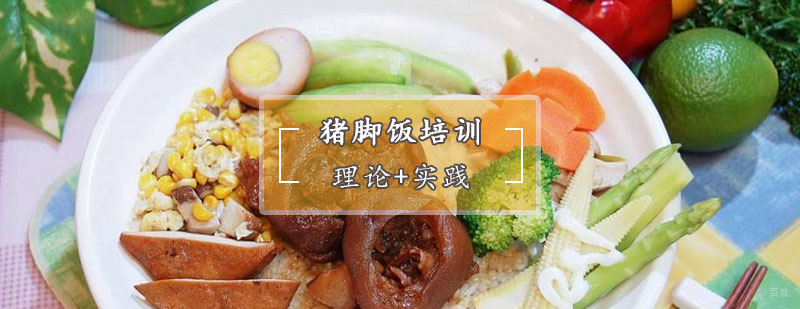 猪脚饭培训