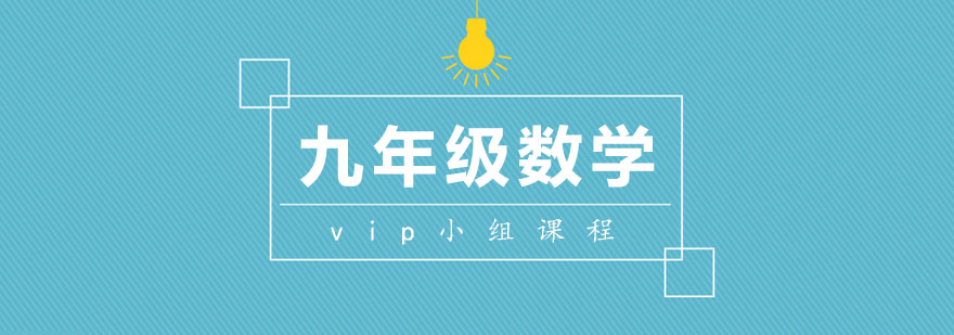 九年级数学VIP小组课