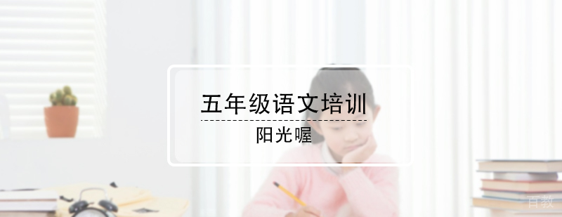 五年级语文培训