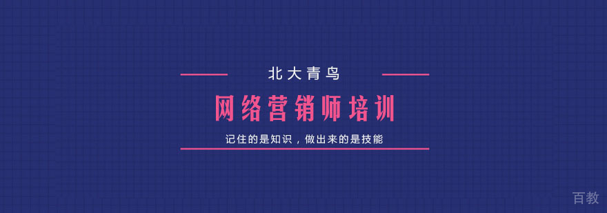 网络营销师培训