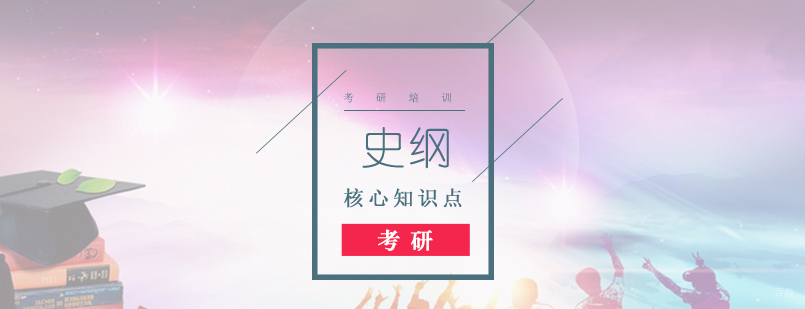 考研政治史纲核心知识点汇总