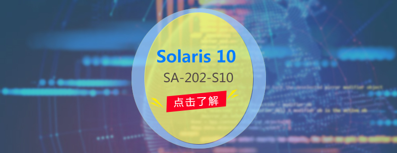 Solaris 10操作系统高级系统管理(SA-202-S10)