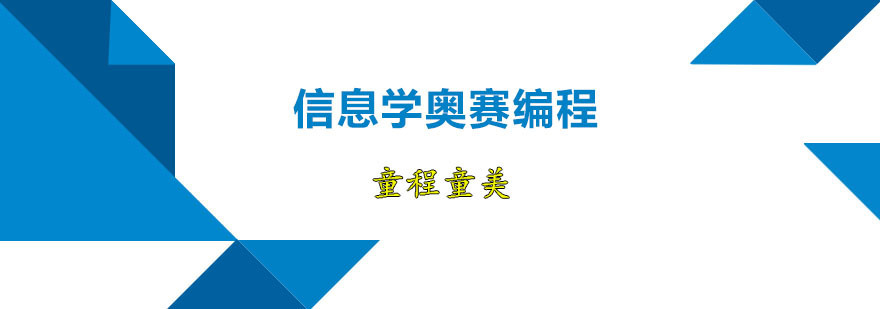 信息学奥赛编程班