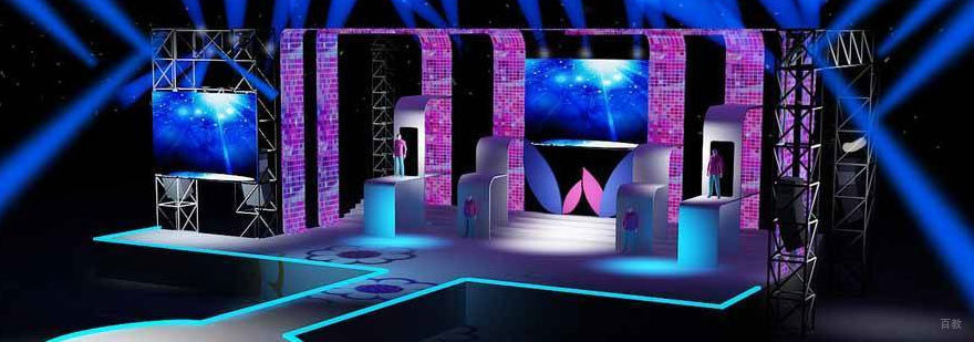 3D表演设计工作场景