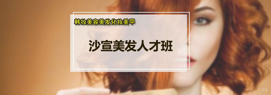 深圳沙宣美发人才班 沙宣美发人才班