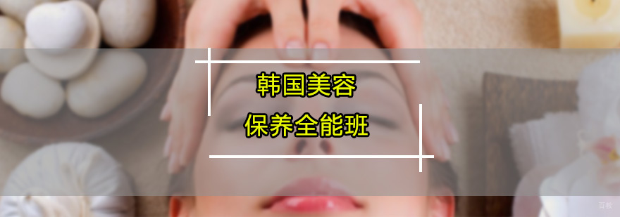韩国美容保养全能班