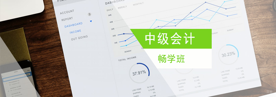中级会计职称培训课堂实景