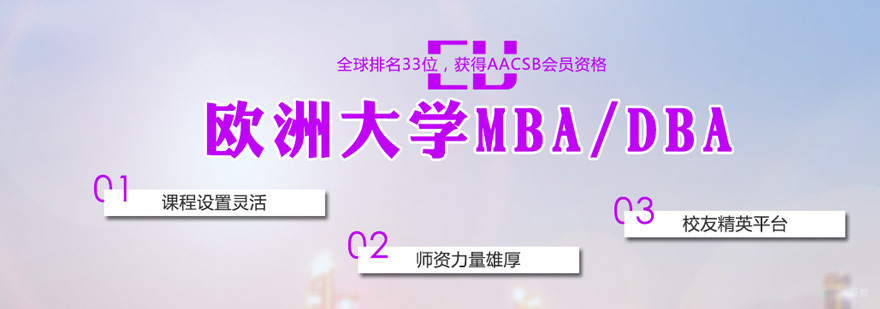 MBA课程结构