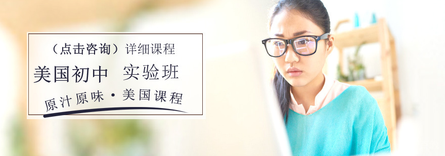 美国初中实验班课程