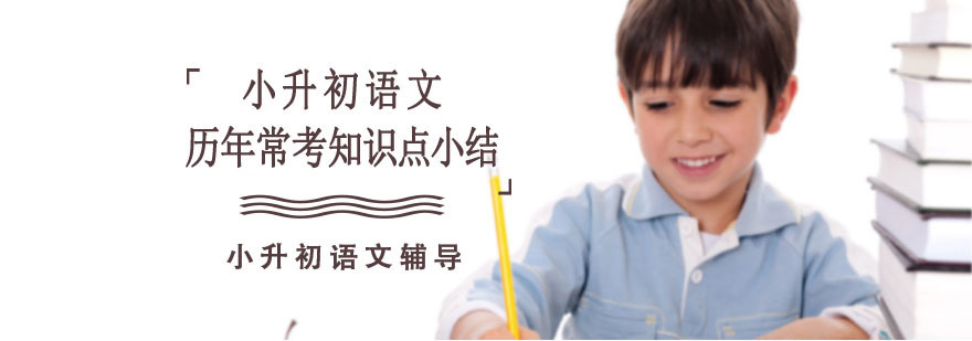 历年小升初语文常考知识点小结