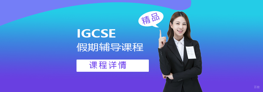 IGCSE课程辅导场景