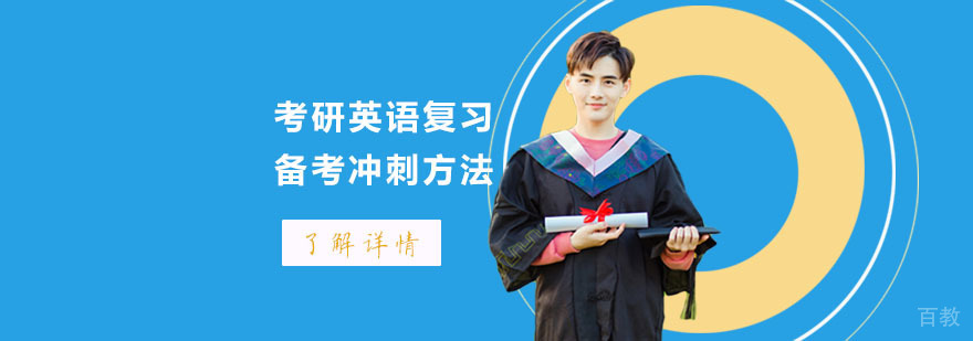 考研英语复习备考冲刺方法-武汉考研英语培训机构