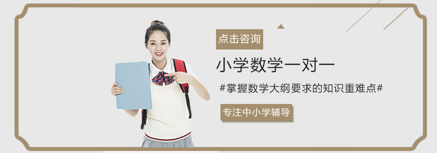 小学数学一对一培训