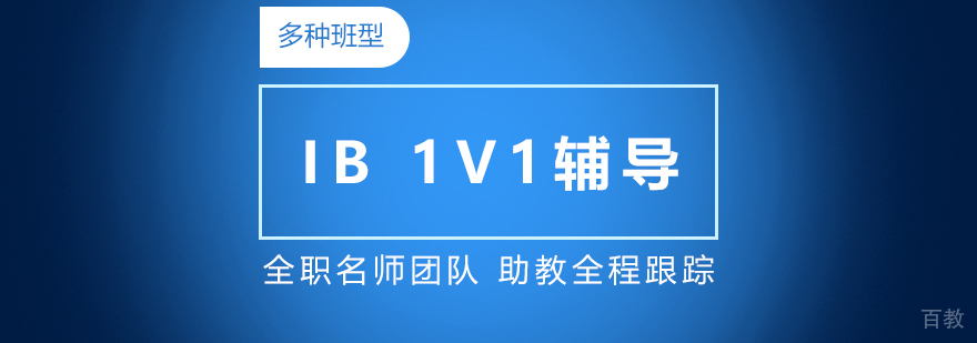 上海IB课程一对一定制辅导