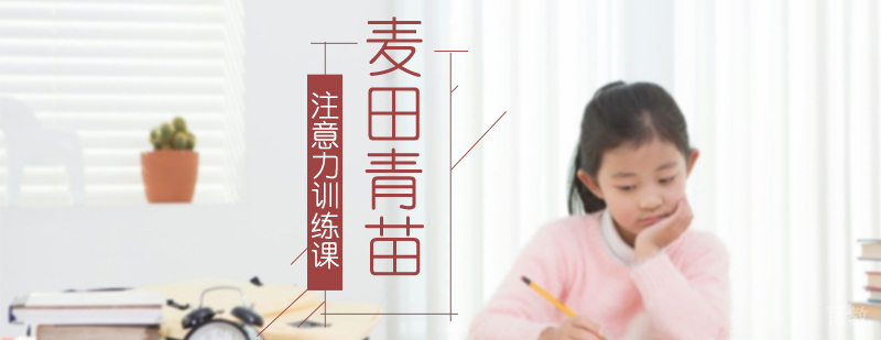 注意力训练课