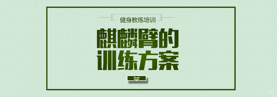 麒麟臂的训练方案