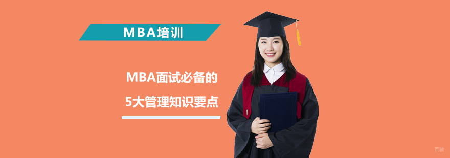 MBA面试必备的5大管理知识要点