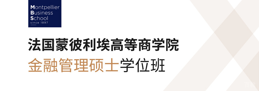 蒙彼利埃高等商学院金融硕士学位班