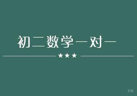 武汉初二数学一对一培训班