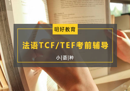 杭州法语TCF/TEF考前辅导