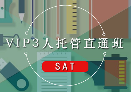 广州SAT-VIP3人托管直通班