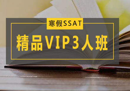 广州SSAT寒假SSAT精品VIP3人班
