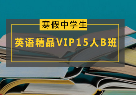 广州寒假中学生英语精品VIP15人B班