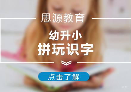 上海幼升小拼玩识字班