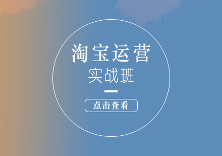 上海电商网销淘宝天猫运营实战培训课程