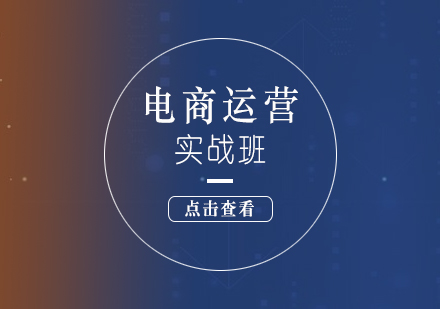 上海电商网销电商运营实战培训课程