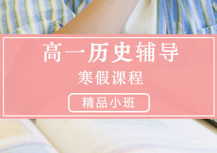 西安高一历史辅导,寒假辅导课程