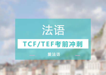 上海法语TCF/TEF考前冲刺班