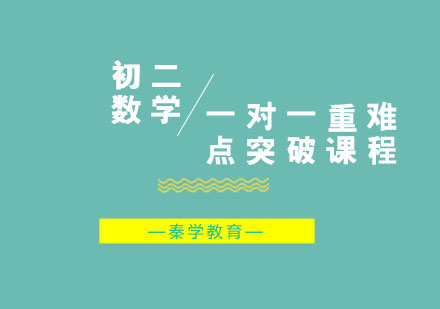 初二数学一对一重难点突破课程
