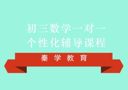 初三数学一对一个性化辅导课程