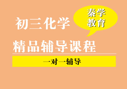 初三化学一对一精品辅导课程