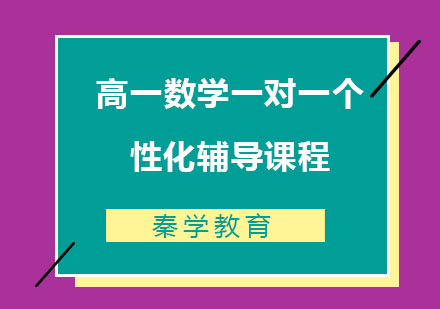 高一数学一对一个性化辅导课程