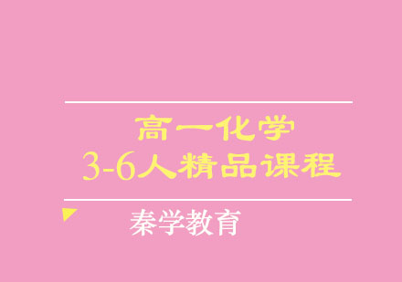 高一化学3-6人精品课程