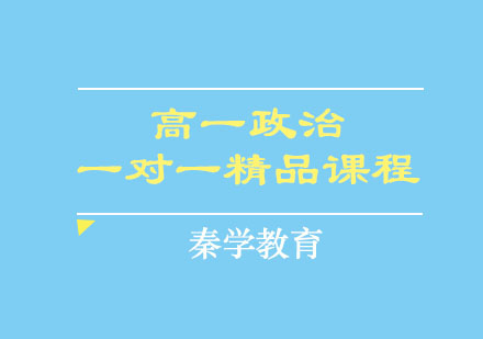 高一政治一对一精品课程
